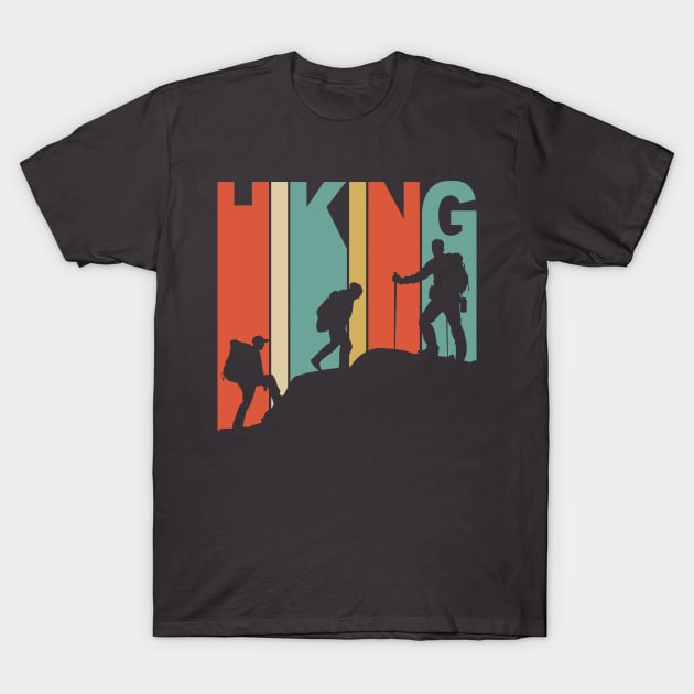 Hiking lines T-Shirt by adcastaway